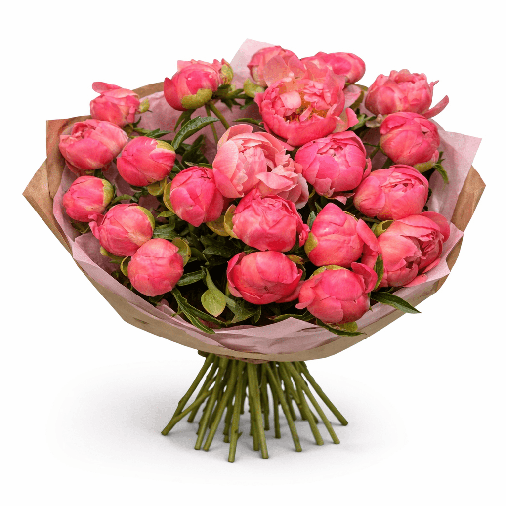 Bouquet 21 peonies