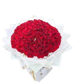 Buchet gigant 151 trandafiri