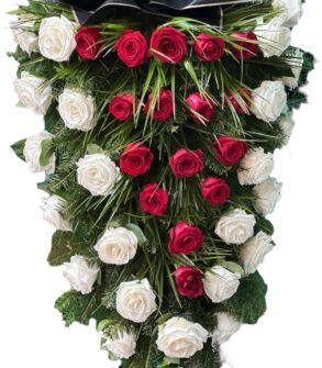 Classic rose wreath