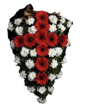 Cross pattern wreath