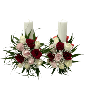 Lumanari clasice de nunta-2 Bucati