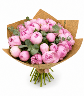 Buchet de Sezon cu Bujori 23 fire