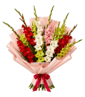 Buchet Gladiole colorate