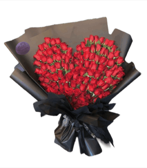 Inima din Trandafiri Valentine's Day