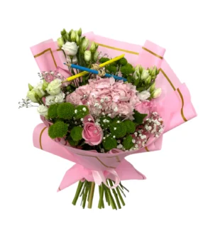 Buchet pentru Școală cu Creioane colorate