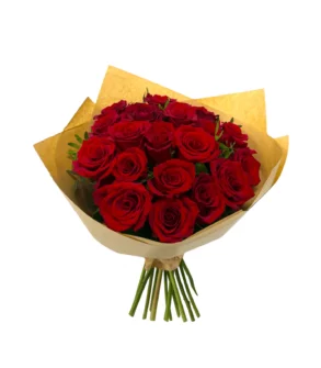 Buchet Majorat 19 Trandafiri roșii 18 ani