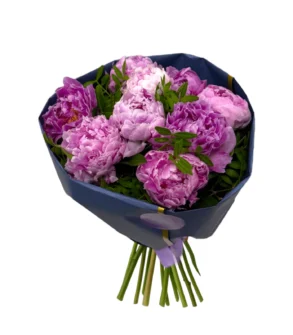 buchet iubita prietena 9 bujori roz livrari online ieftin