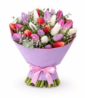 Buchet 31 Lalele multicolore