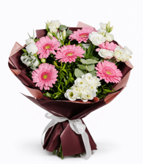 Buchet Pastel Aniversar Gerbera